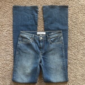 Velvet by Graham & Spencer Classic Gigee Flare Jeans Sz 26 NEW W TAGS $169 MSRP